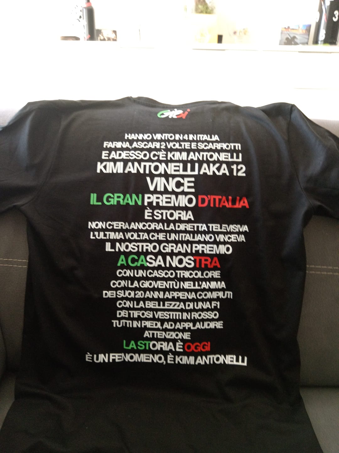 Customer photo review of T-Shirt A CASA NOSTRA