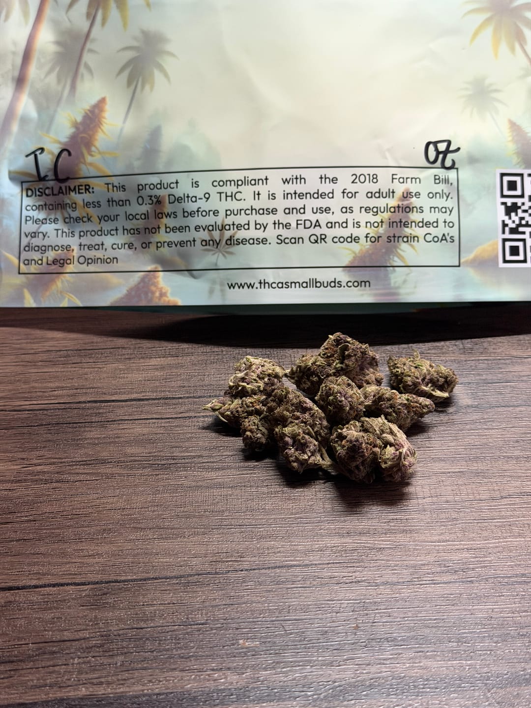 Customer photo review of Strawberry Cough THCA Flower
