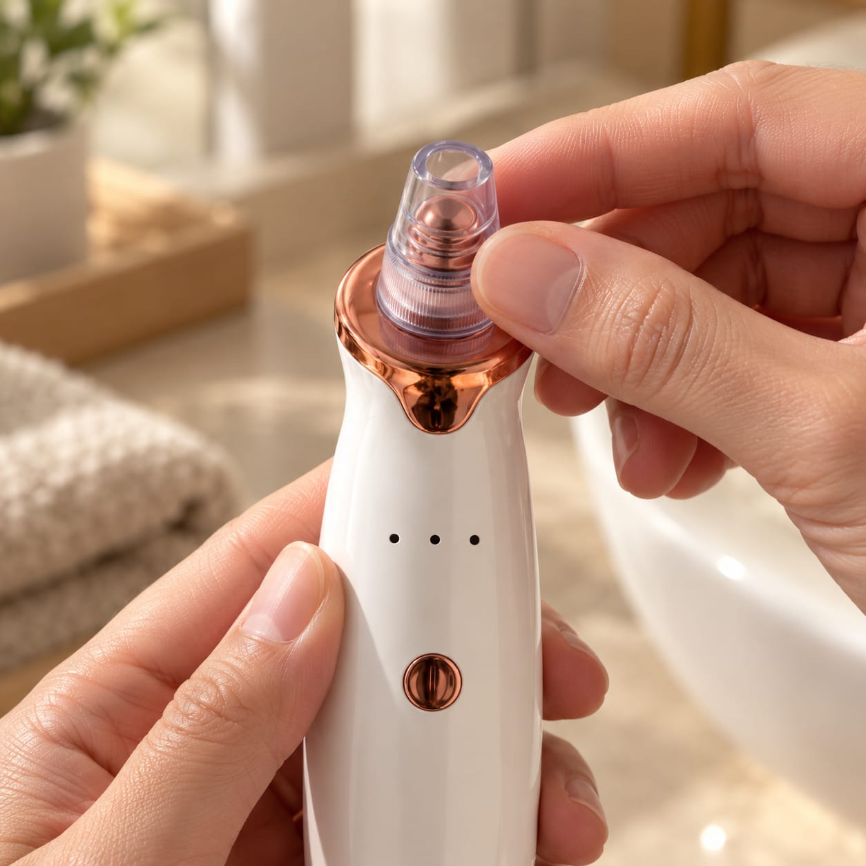 Customer photo review of Succionador de Poros