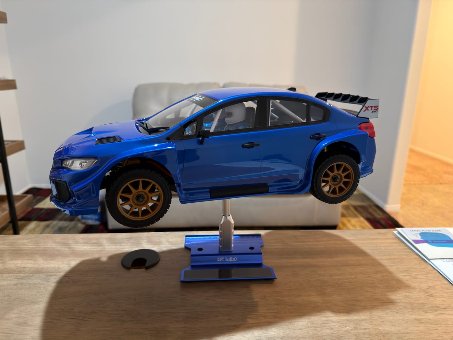 Customer photo review of 1/10 Scale RTR 4WD Carbon Fiber Brushless RC Rally Car | XTS-S10