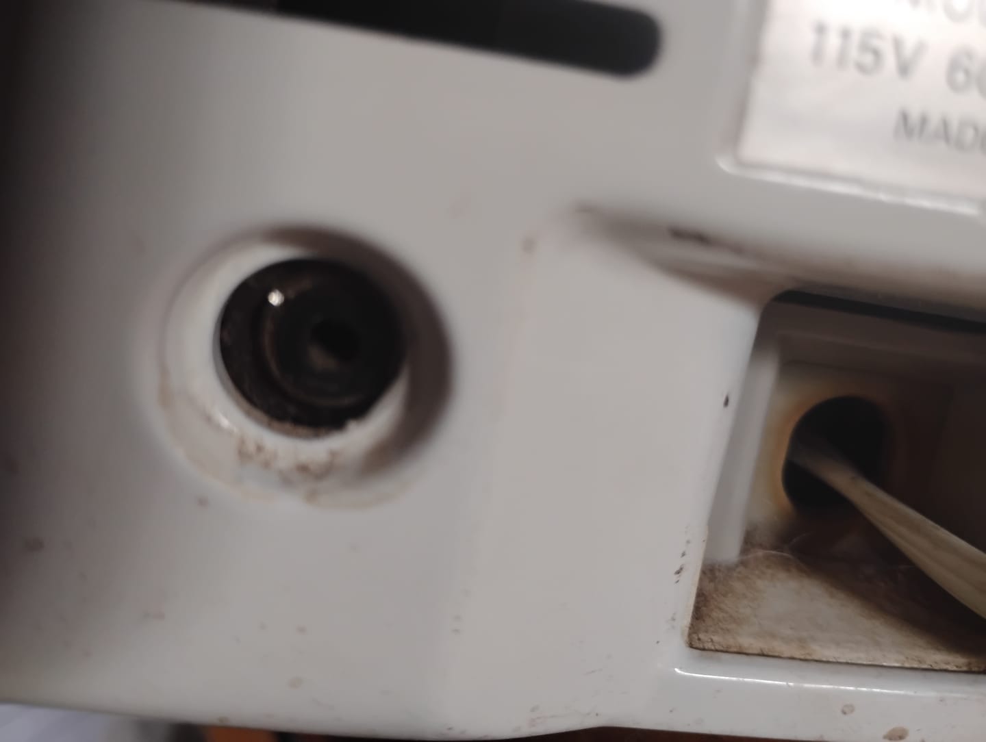 Customer photo review of Variable Speed Foot Control, Baby Lock, Brother #XC8816021