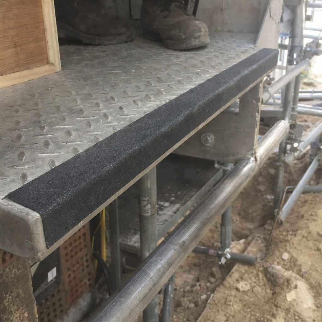 Customer photo review of Conformable Anti-Slip Tape | Aluminium Foil Backed | Diamond Plate & Curved Surfaces