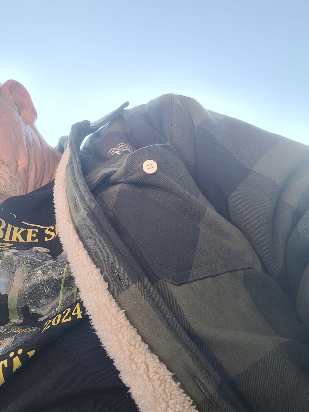 Customer photo review of Holzbrüder® Flanelljacke – Outlander (Green-Pine)
