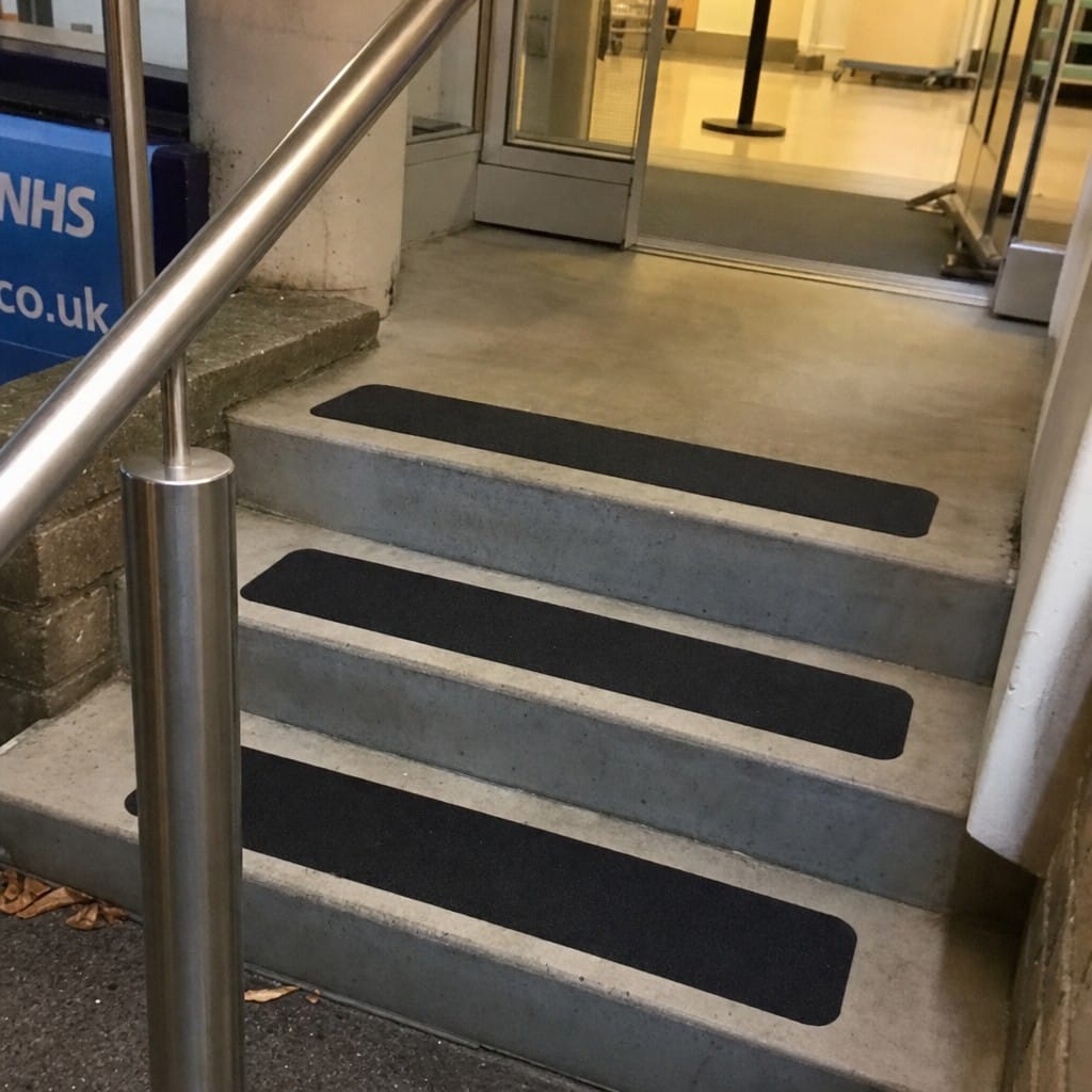 Customer photo review of Self-Adhesive Anti-Slip Stair Tread 150mm × 610mm | 6 Colour Options