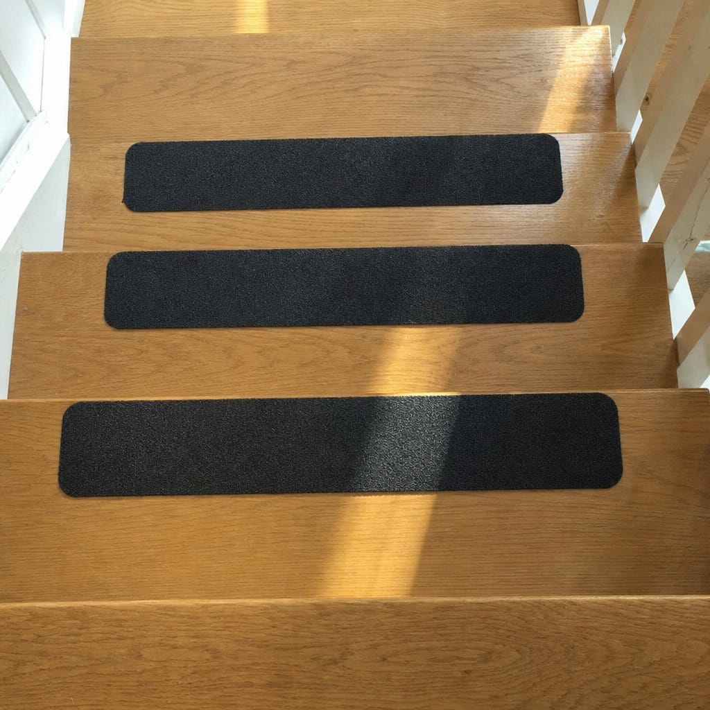 Customer photo review of Self-Adhesive Anti-Slip Stair Tread 150mm × 610mm | 6 Colour Options