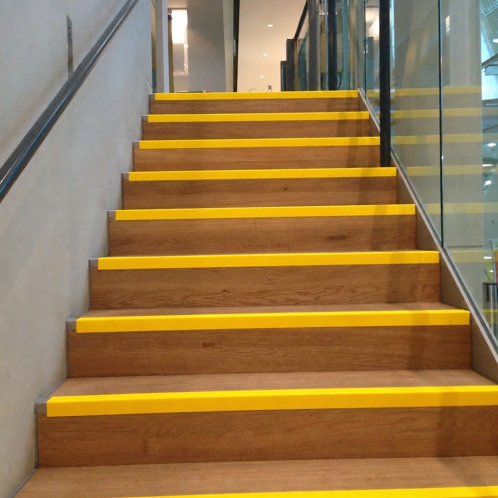 Customer photo review of Yellow Anti-Slip Tape | Silicon Carbide | DDA Compliant | 18.3m Roll