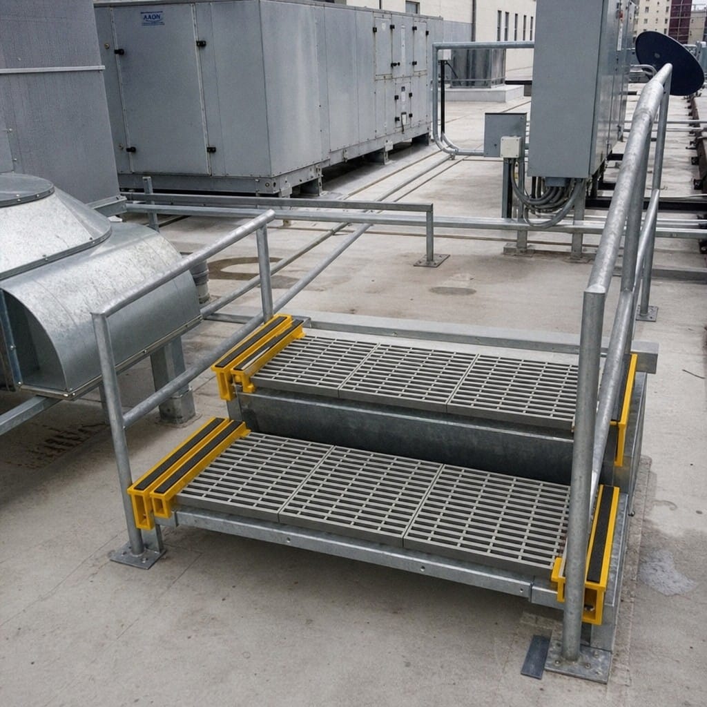 Customer photo review of GRP Grating Accessory 25mm 38mm 50mm Secure Installation