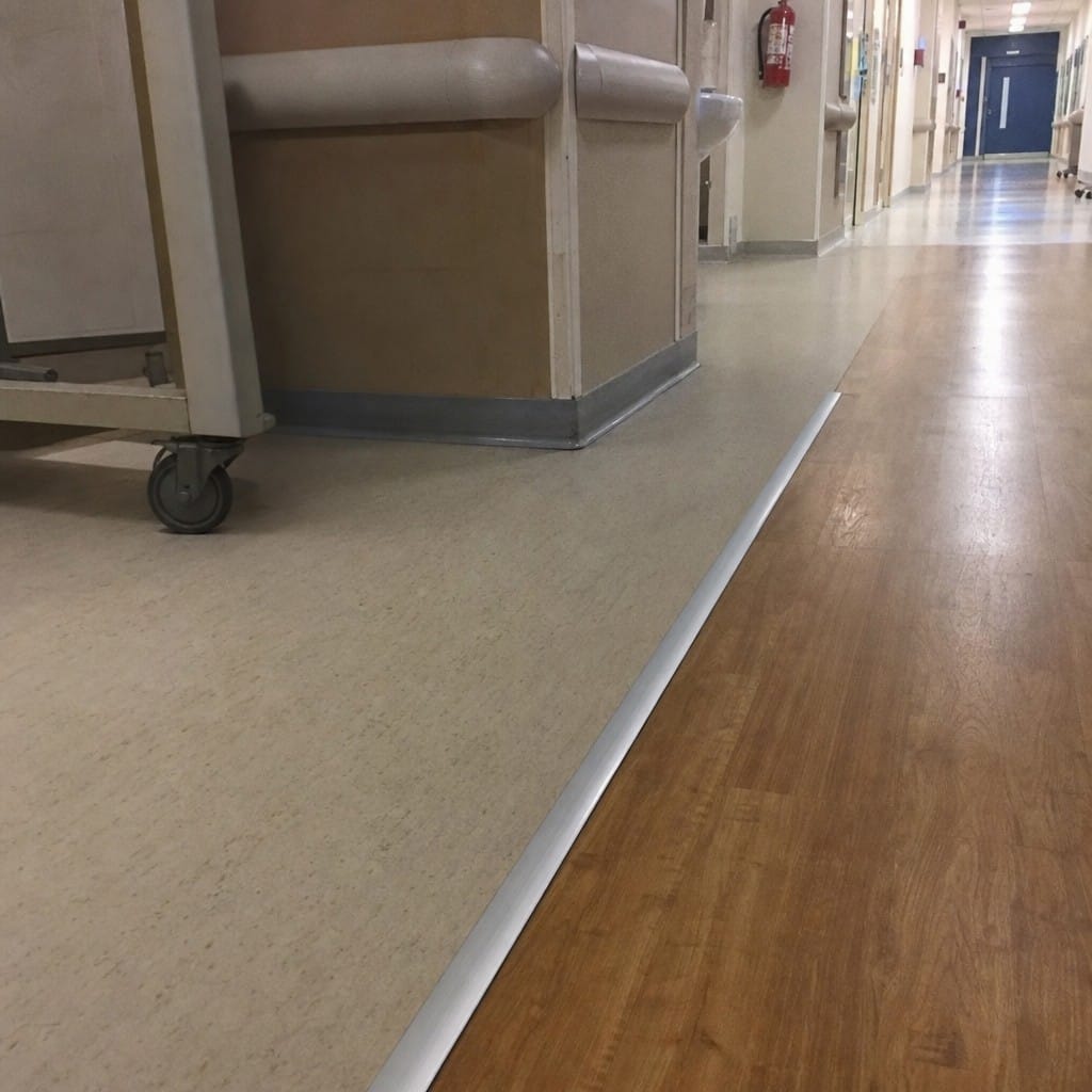 Customer photo review of Aluminium T Profile Strip 14x8mm Anodised Floor Transitions - 2.5m