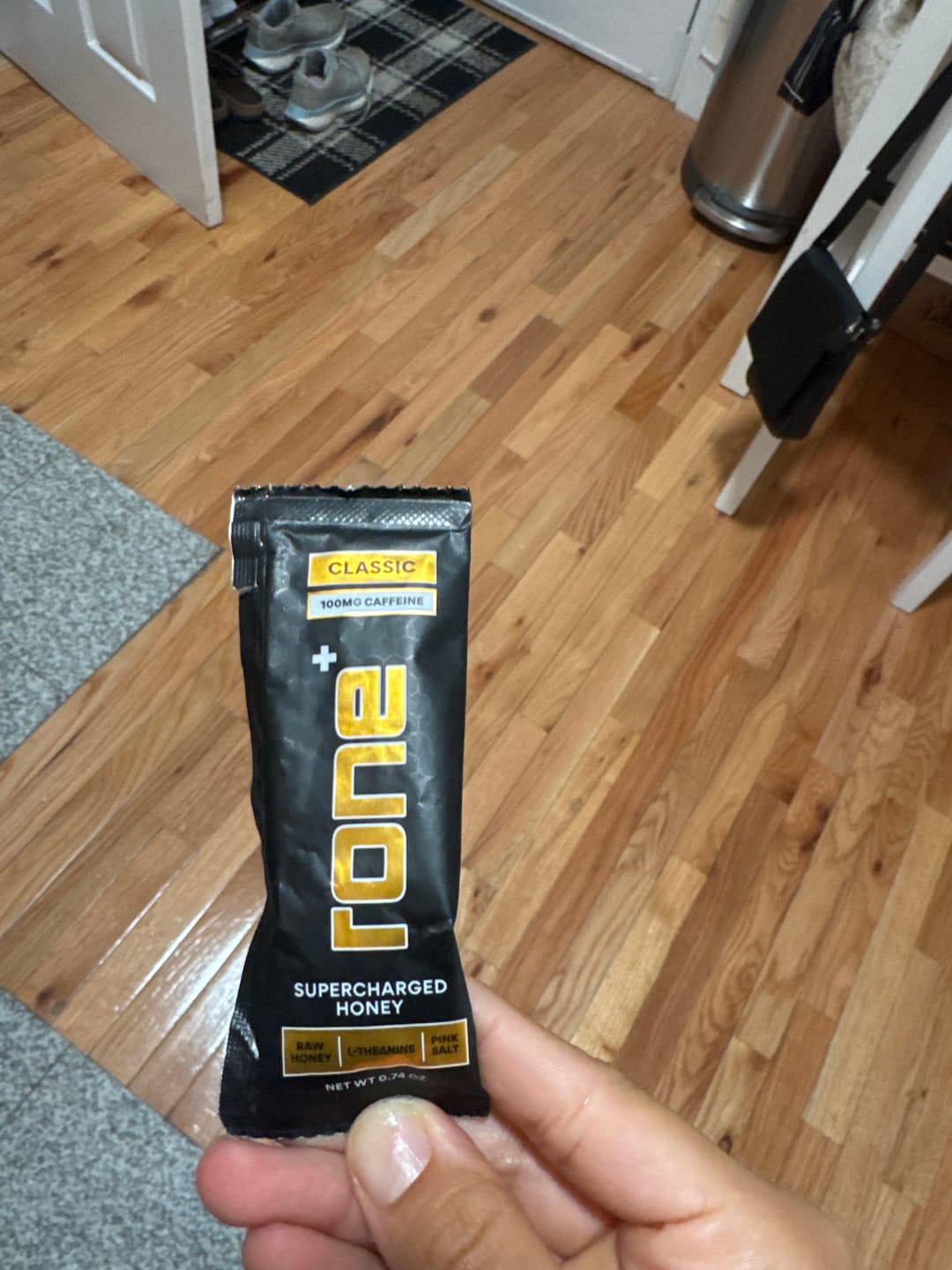 Customer photo review of 100mg Caffeine - Classic - SuperCharged Honey (20-Pack)