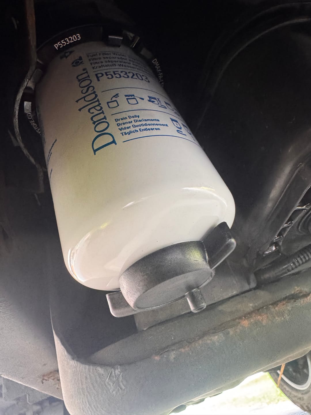 Customer photo review of 2017-2026 Duramax Billet Fuel Filter Adapter (DMAX-FA-L5P)