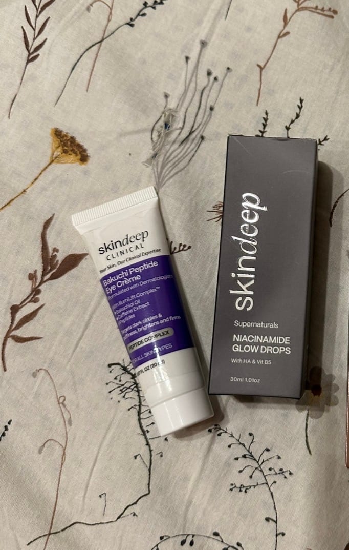 Customer photo review of Bakuchi Peptide Eye Crème