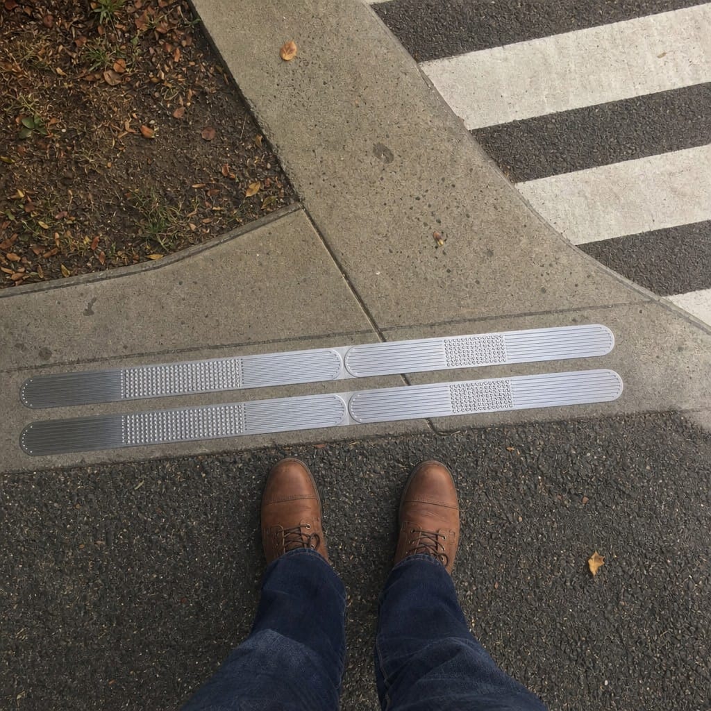 Customer photo review of 316 Stainless Steel Tactiles DDA Compliant Safety
