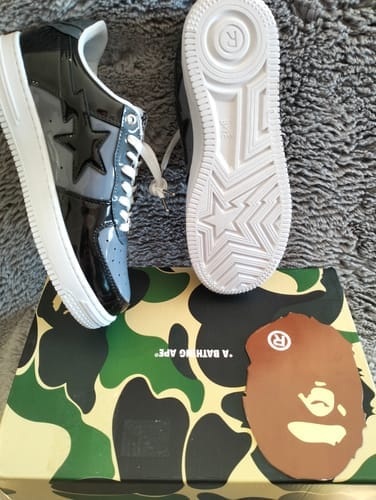 Customer photo review of Bape Sta Gray Black