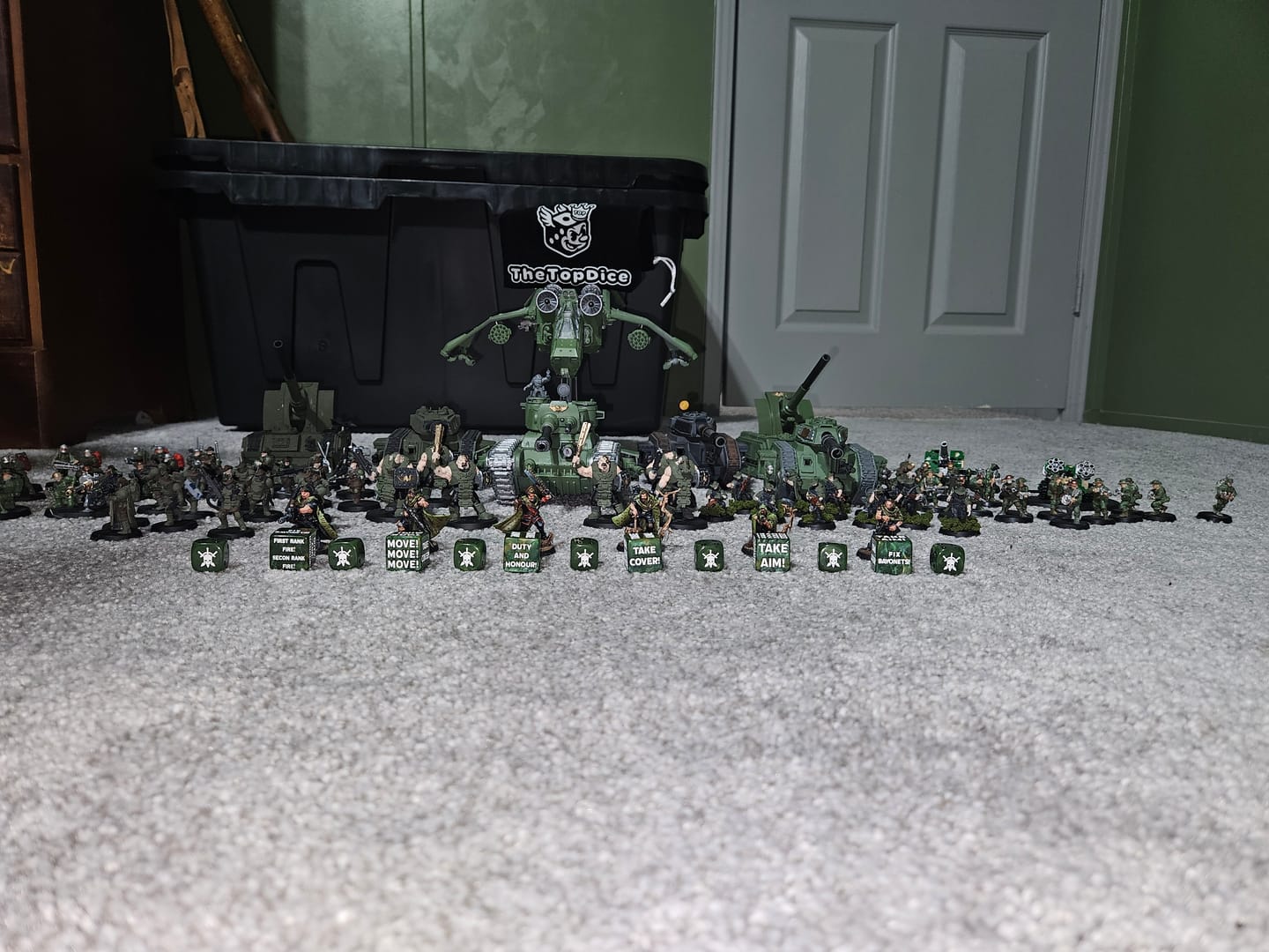 Customer photo review of Ghost Regiment Guard D6 Dice
