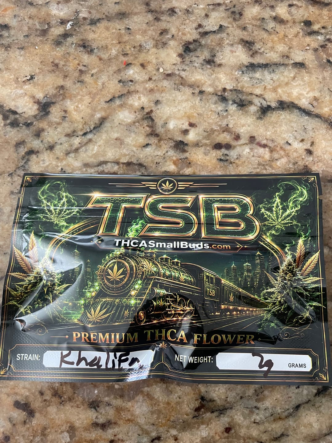 Customer photo review of Khalifa Kush THCA Flower
