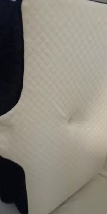 Customer photo review of Ergonomic Memory Foam Cervical Pillow