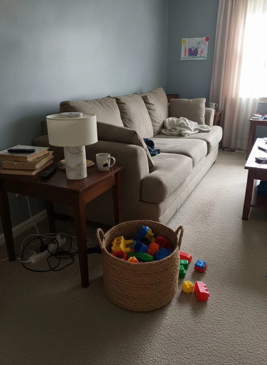 Customer photo review of Aurie Portable Table Lamp