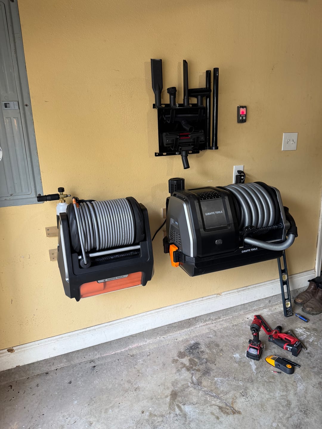 Customer photo review of Grandfalls Retractable Pressure Washer Pro