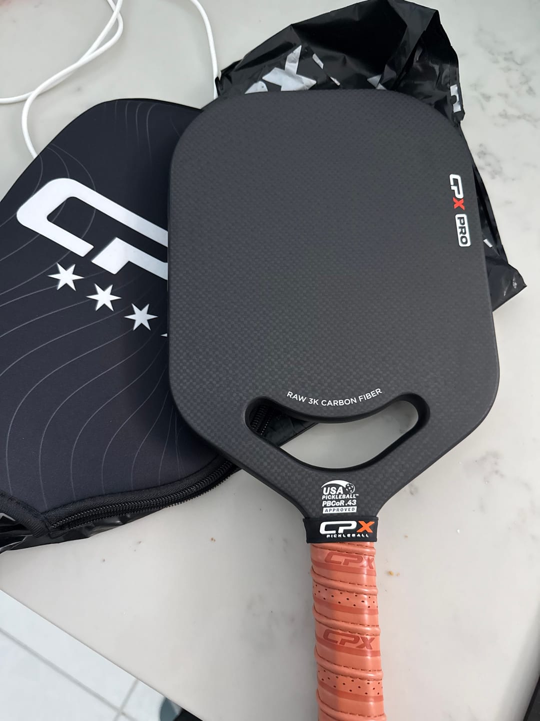 Customer photo review of CPX Mystery Pickleball Paddle