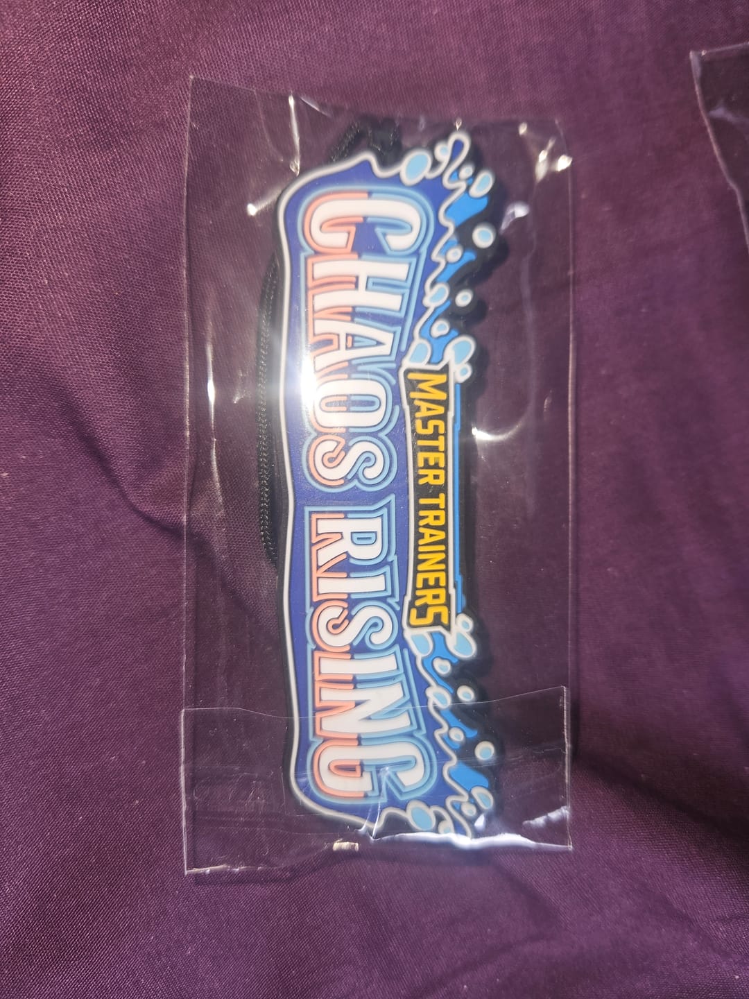 Customer photo review of Chaos Rising Binder Tag