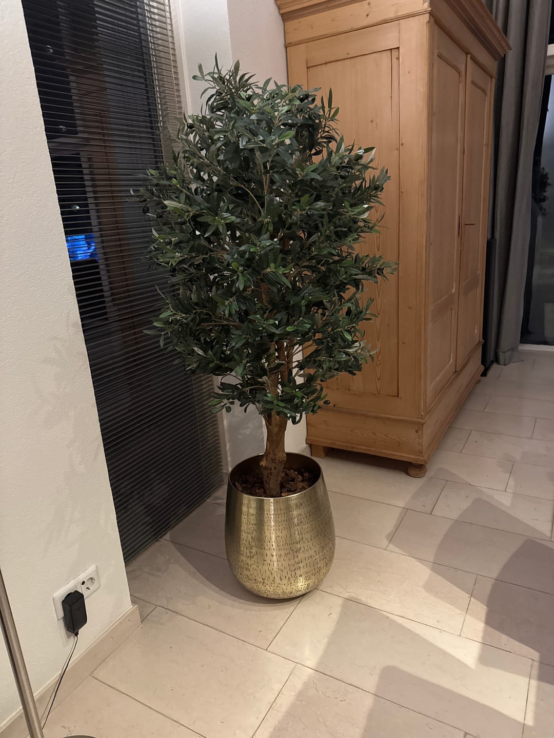Customer photo review of Kunst Olijfboom 160cm Deluxe