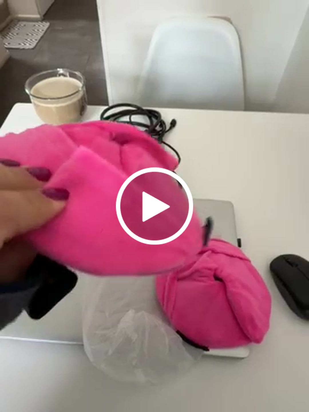 Customer video review of Almohadillas de gel para lactancia
