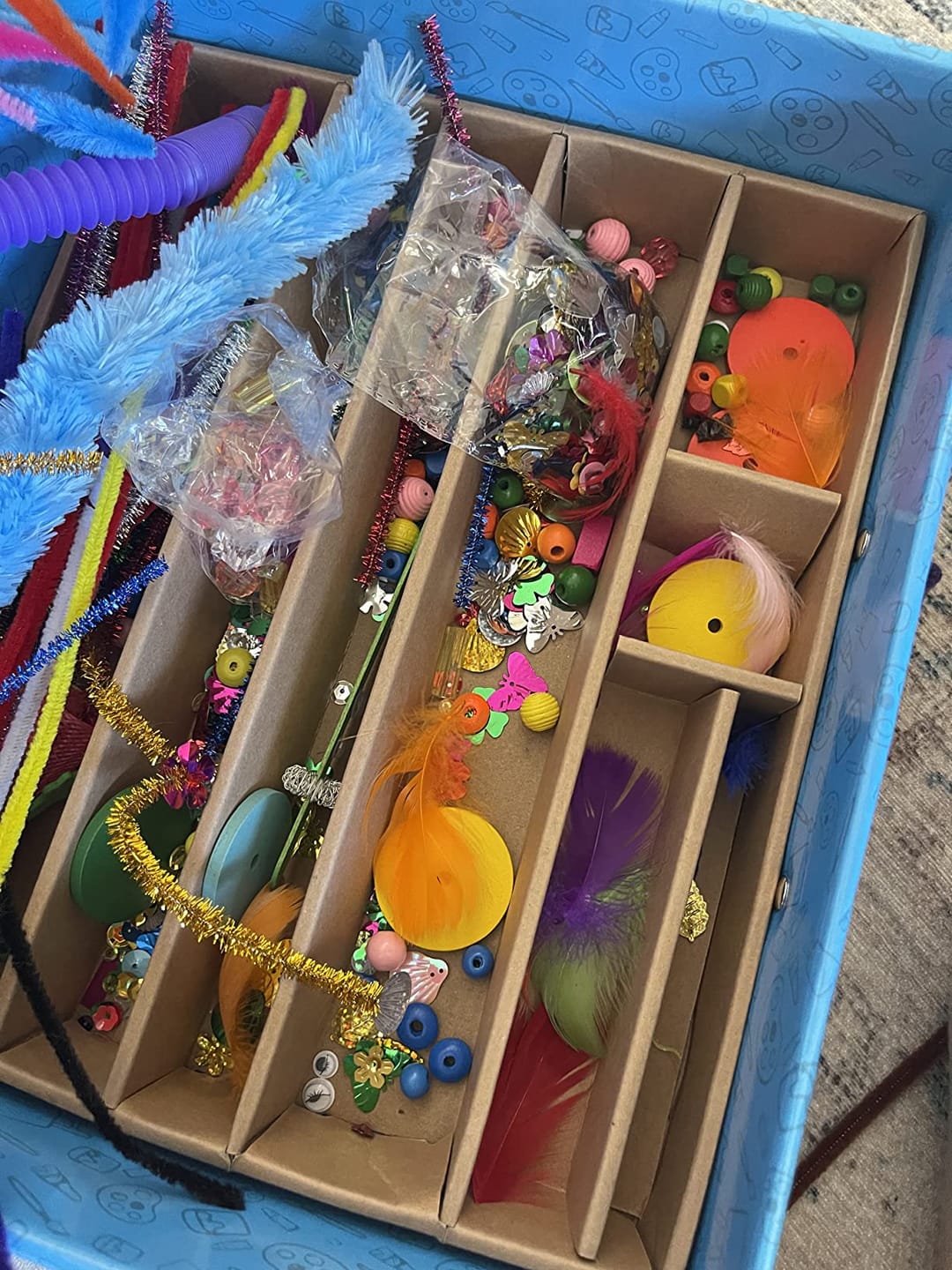 Customer photo review of Deluxe Craft Chest
