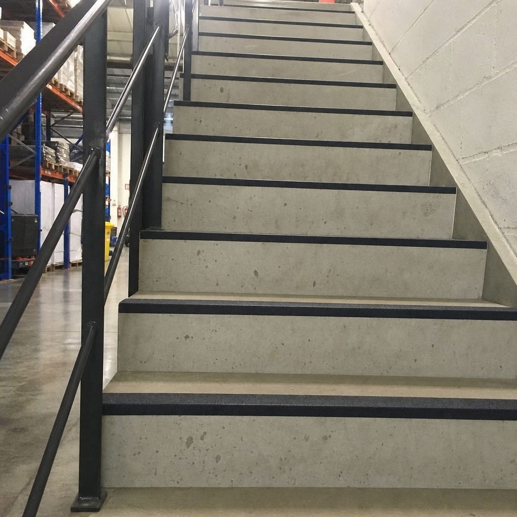 Customer photo review of Black Anti-Slip Tape | Silicon Carbide Grit | 18.3m Roll | 4 Widths