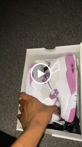 Customer photo review of Air Jordan 4 Pink Oreo