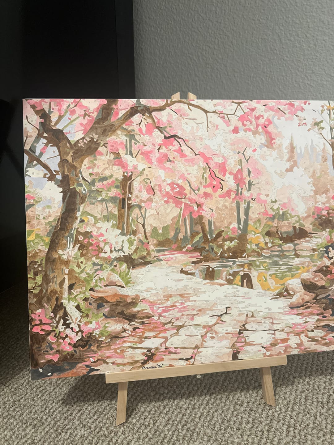 Customer photo review of Serene Sakura Stone Path