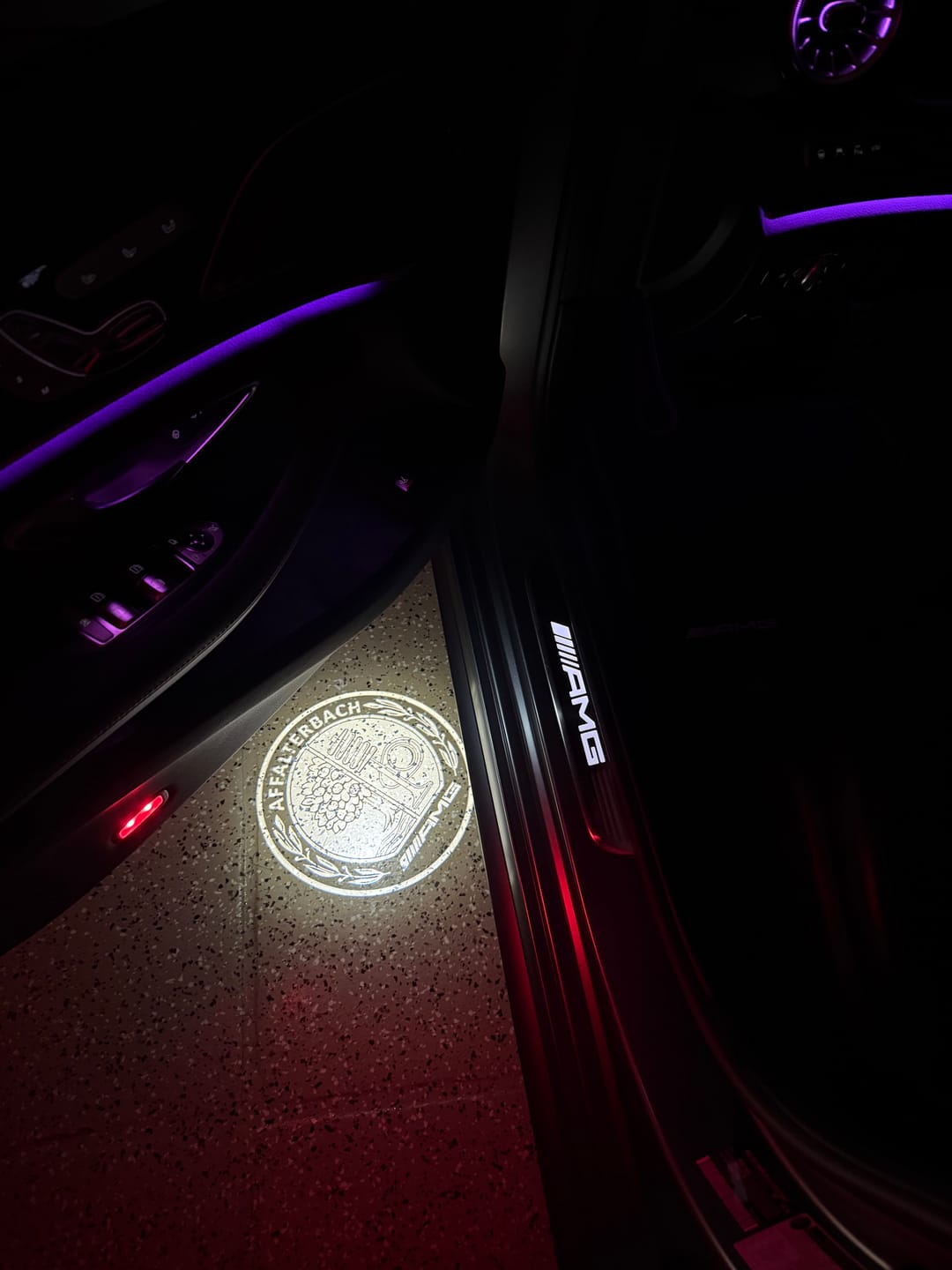 Customer photo review of MERCEDES DOOR LIGHTS