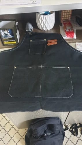 Customer photo review of Tablier Haut de Gamme