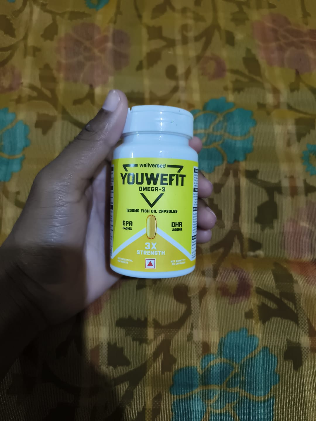 Customer photo review of YouWeFit Omega-3 Fish Oil (30 Capsules), 1250mg