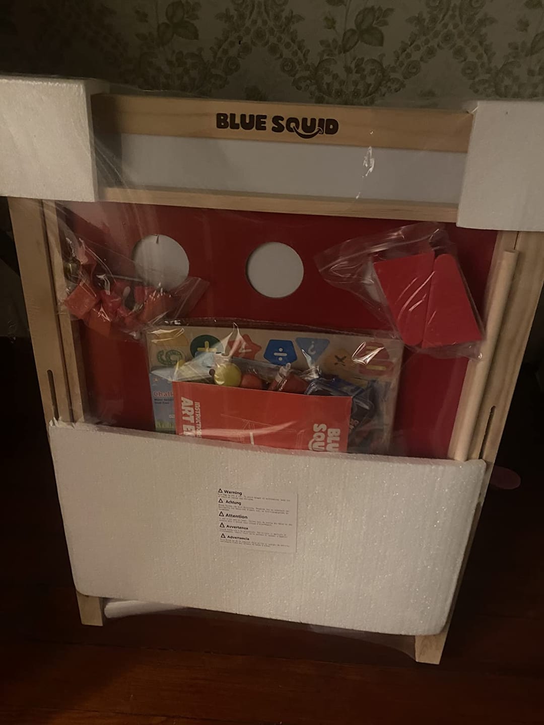 Customer photo review of Art Easel with 100+ Accessories