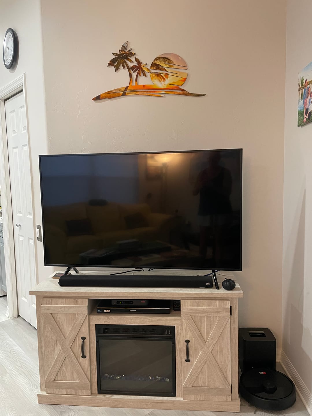 Customer photo review of Sunset Beach Printed Wall Art