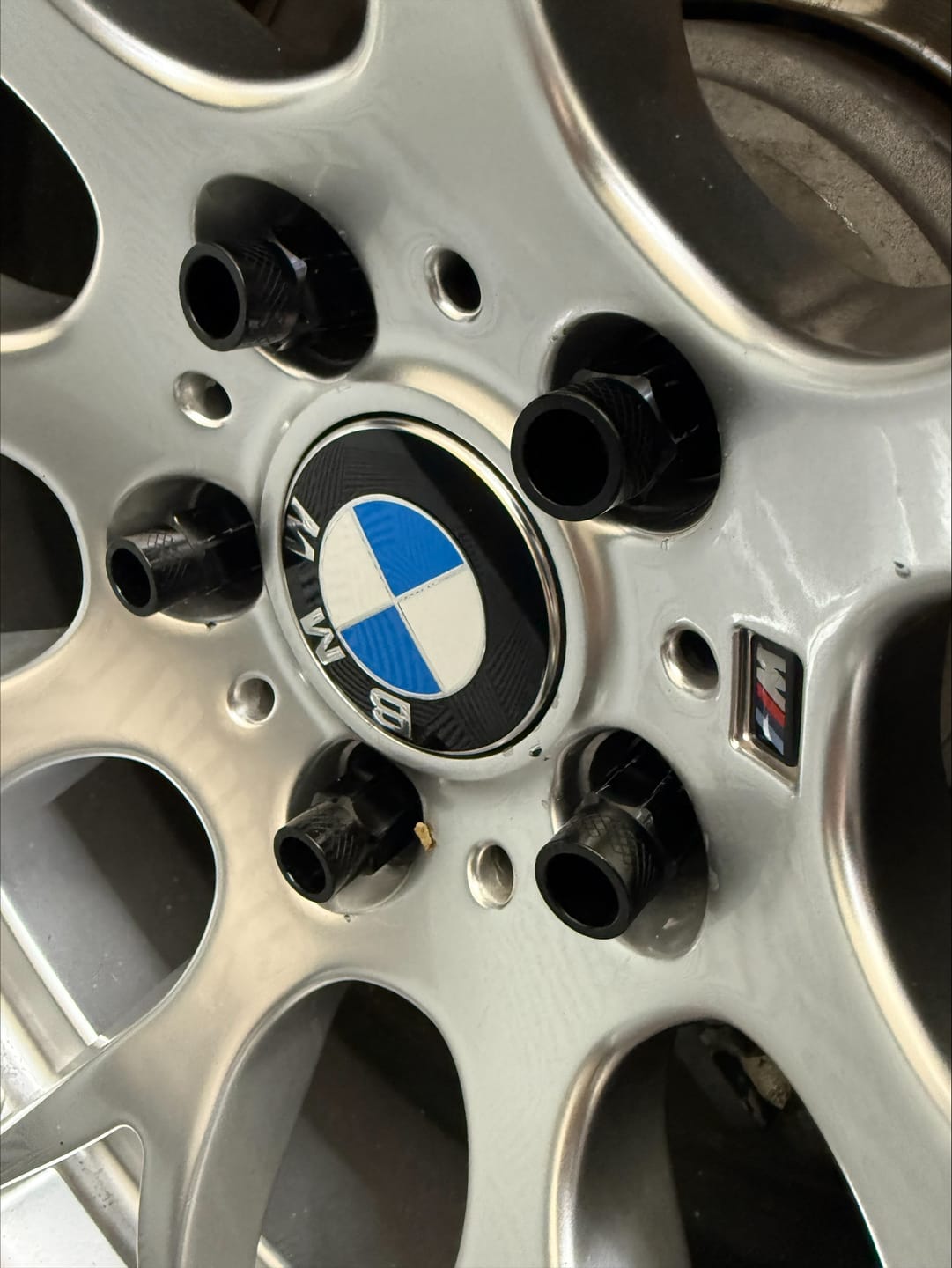 Customer photo review of BMW Stud Conversion Kit (M12x1.5)