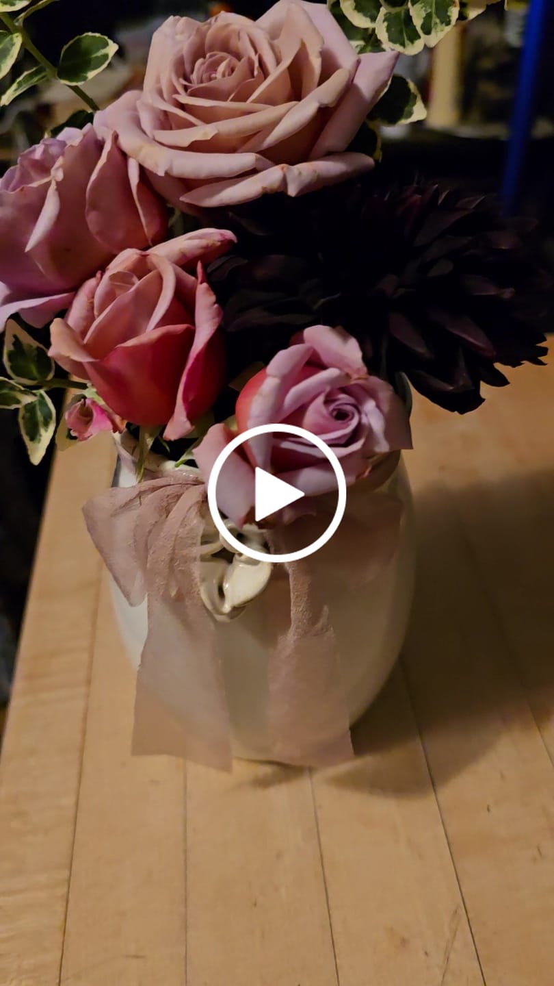 Customer video review of LIMITED EDITION | Dusty Mauve {Sheer} Silk Ribbon