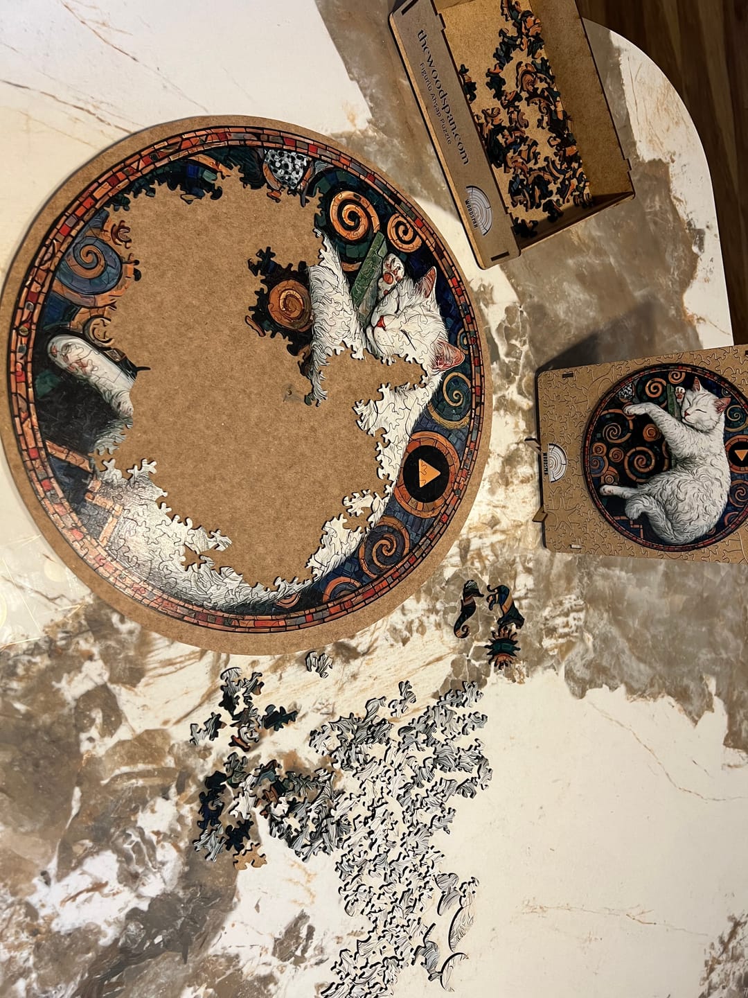 Customer photo review of Uyku - Ahşap Puzzle