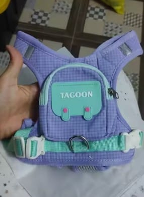 Customer photo review of Arnés-Mochila para perros