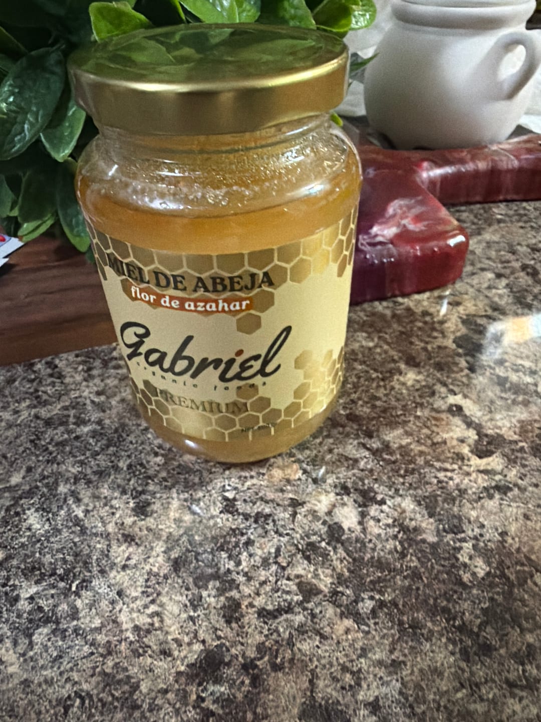 Customer photo review of Miel de Abeja 100% Pura de Flor de Azahar (500 g)