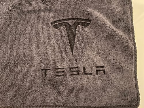 Customer photo review of Personalisierte Mikrofaser-Tücher: Schnelle Entfernung von Flecken im Auto