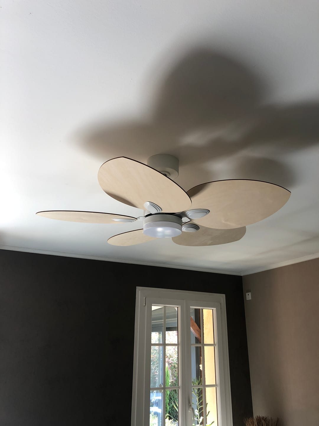 Customer photo review of Dahlia | Ventilateur de plafond
