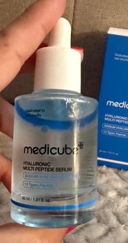 Customer photo review of Hyaluronic Multi Peptide PDRN Serum
