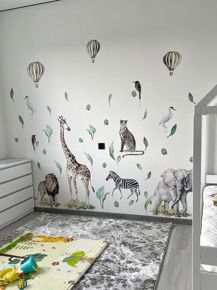 Customer photo review of Africa Wall Decals 14.6