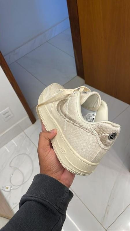 Customer photo review of Stussy x Air Force 1 Low "Fossil"