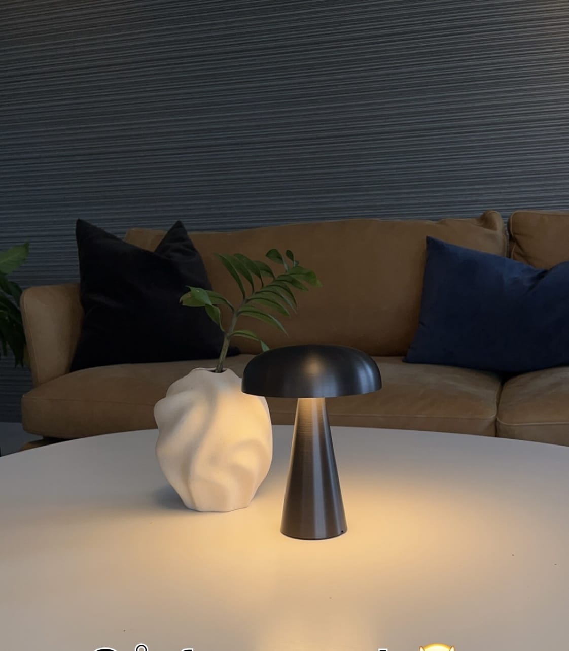 Customer photo review of Battery Table Lamp