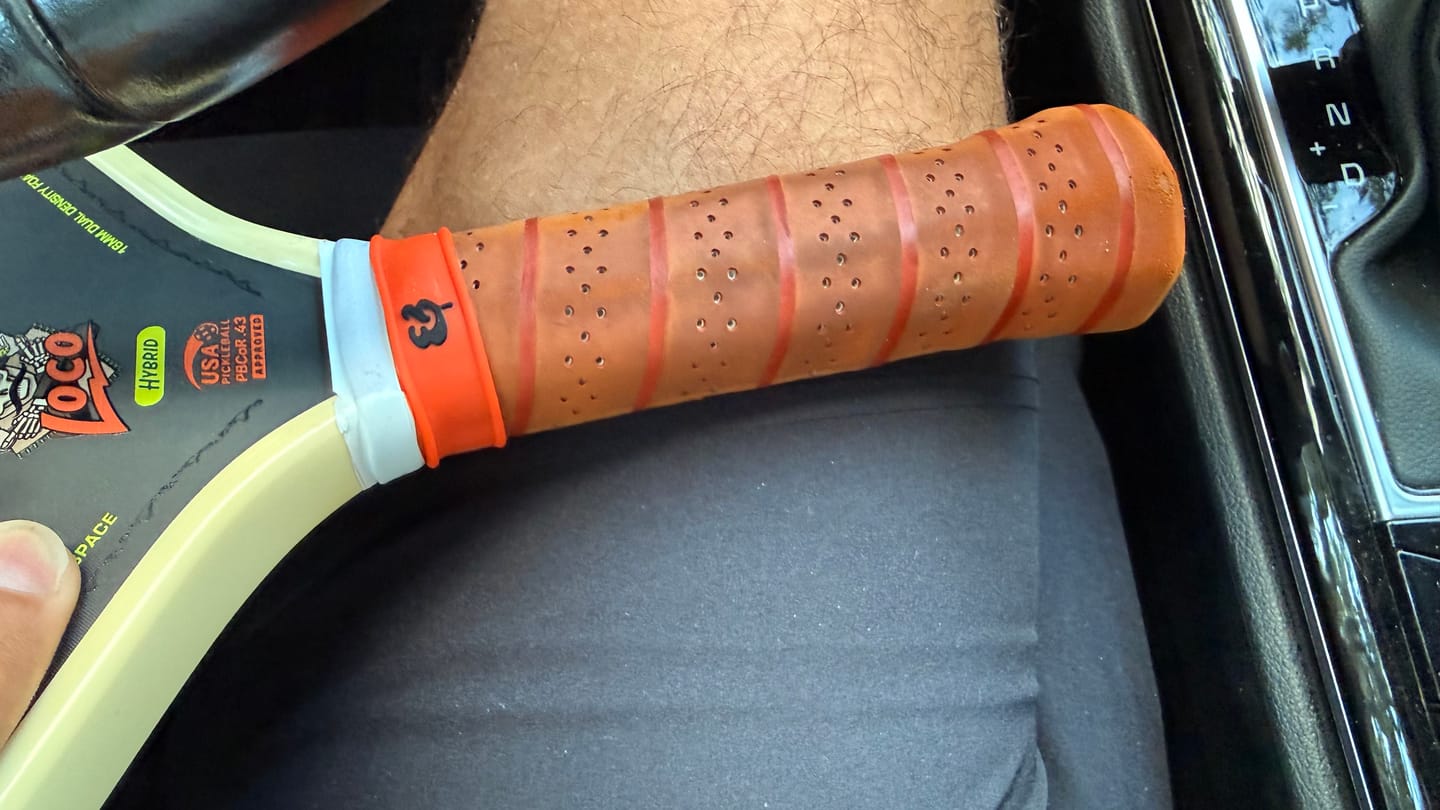 Customer photo review of The Loco 16mm Pickleball Paddle Hybrid