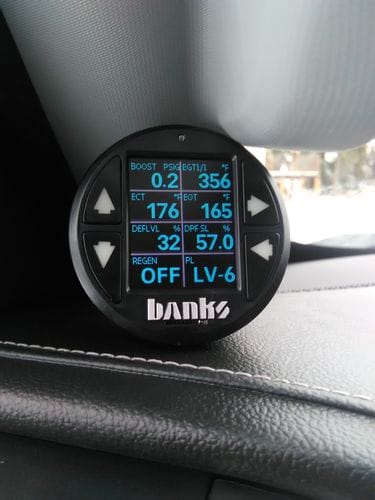 Customer photo review of 2017-2019 Duramax L5P Derringer GEN2 Tuner w/ iDash 1.8 (66692)