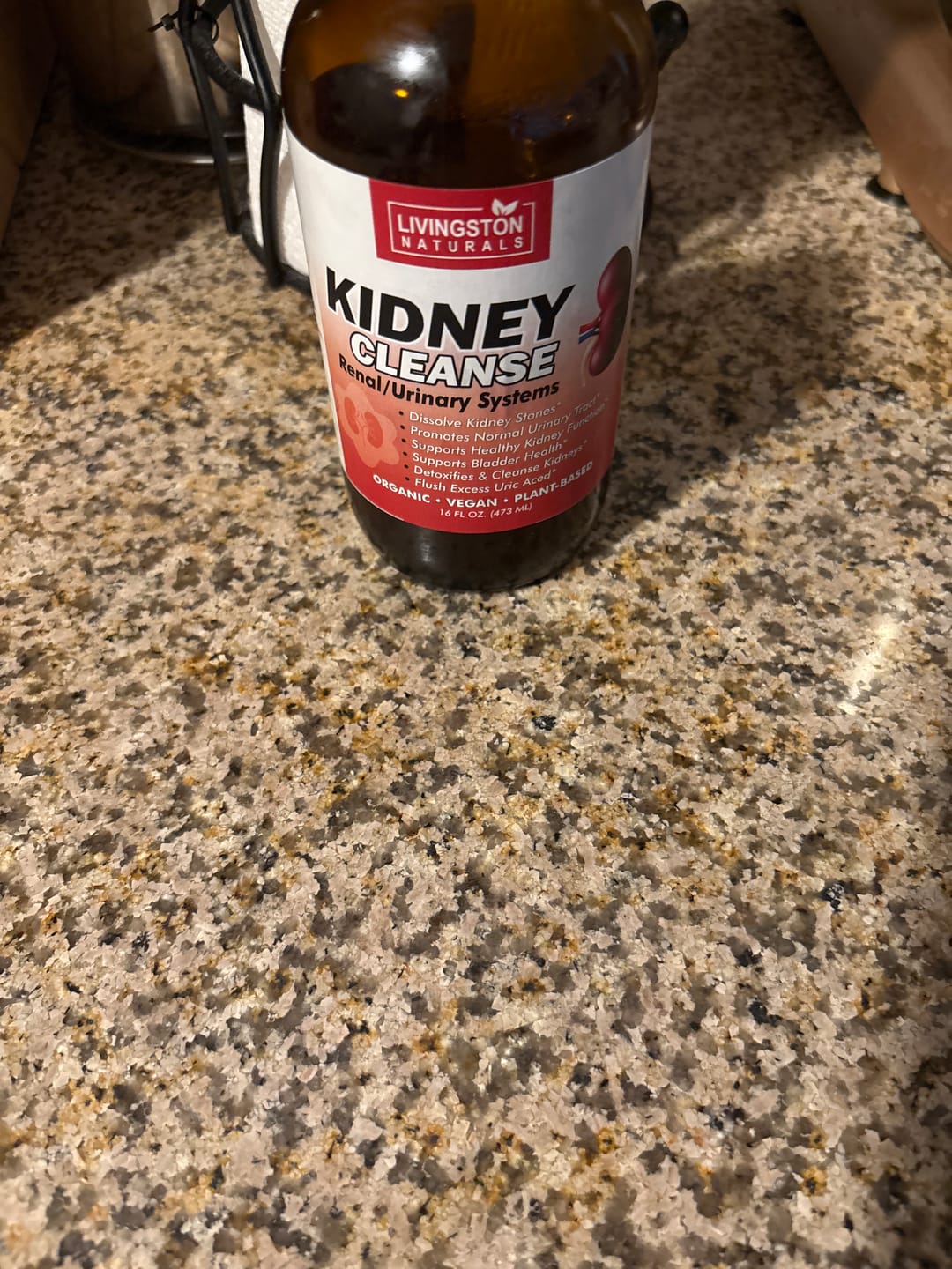 Customer photo review of Kidney Cleanse | Livingston Natural Herbal Formula