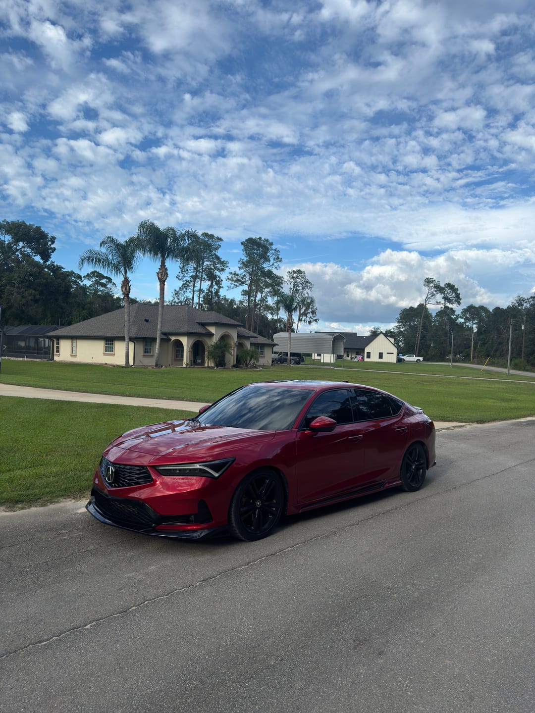 Customer photo review of 2023-Up Acura Integra DE4 Front Splitter Lip